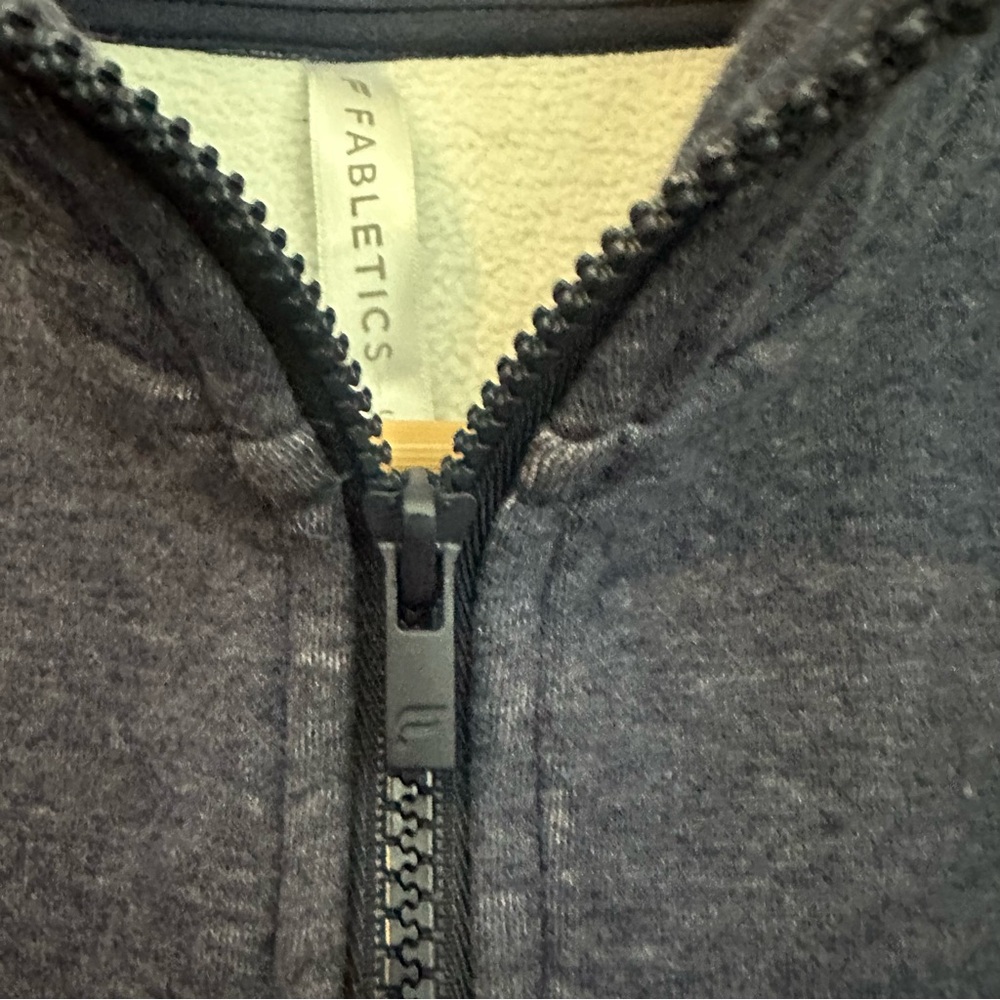 Fabletics Women’s Small Quarter Zip Pullover Navy… - image 7